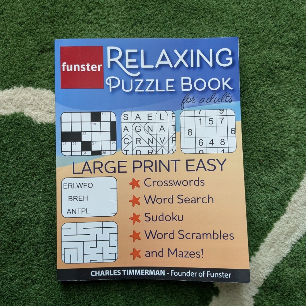 Relaxing Puzzle Book